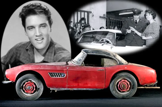 Elvis Presley z BMW 507